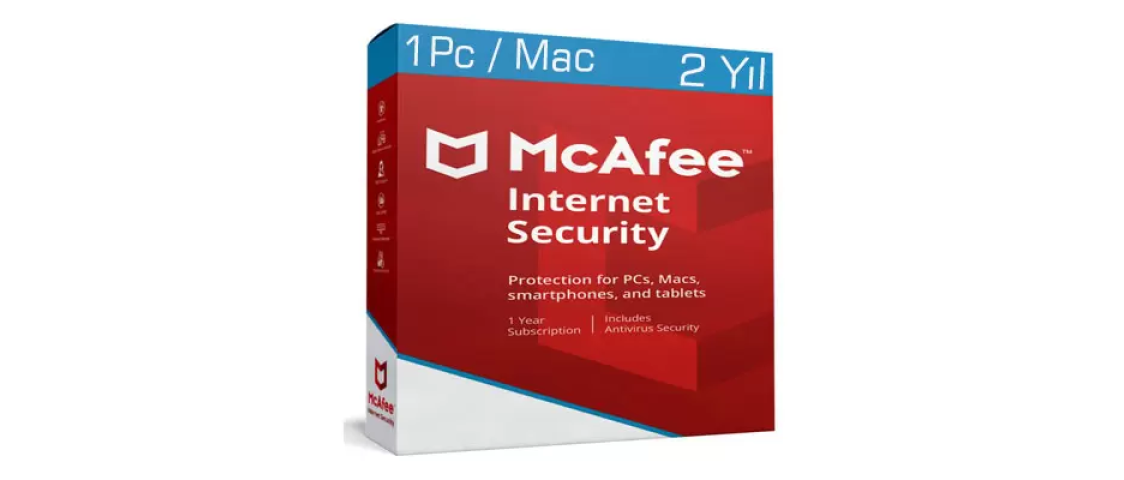McAfee Internet Security 2 Yıllık