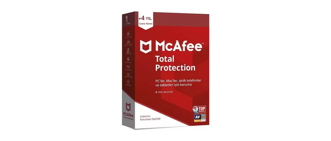 McAfee Total Protection 1 Yıllık