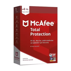 McAfee Total Protection 1 Yıllık