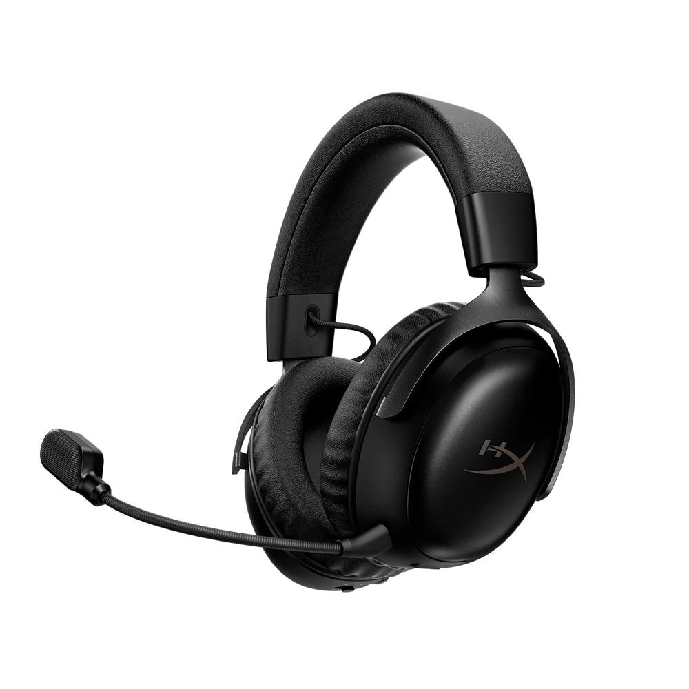 HyperX Cloud III S Kablosuz Oyun Kulaklığı 2.4GHz Bluetooth Siyah - Görsel 3