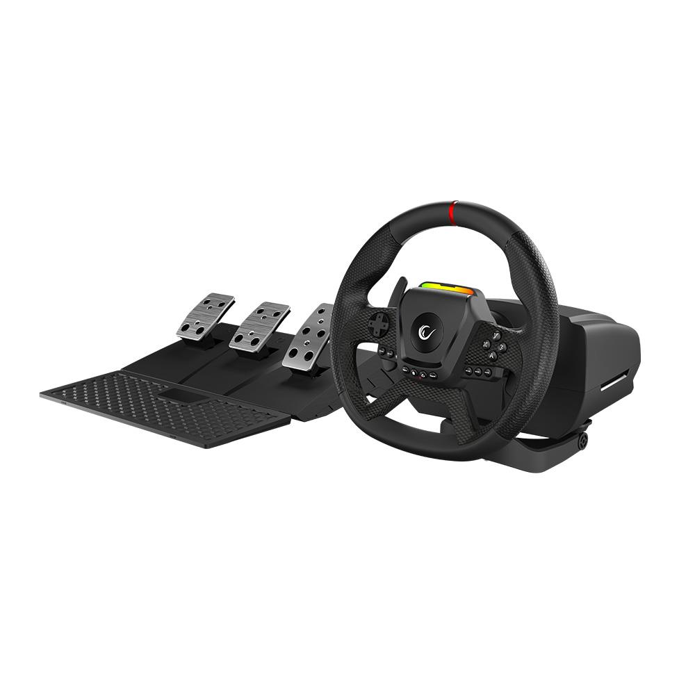 Rampage Pace V987 Only PC 3 Pedallı El Vitesli Gaming Oyuncu Direksiyonu - Görsel 4