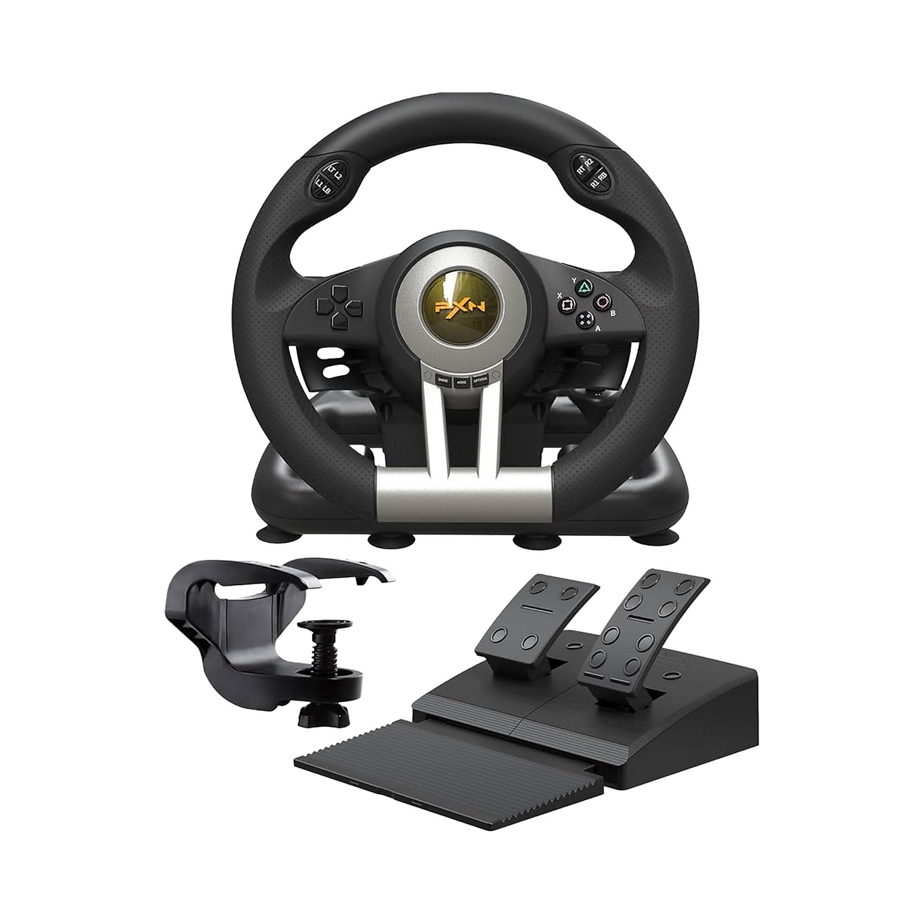 PXN V3 Pro Titreşimli Oyun Direksiyon Seti PS4/PC/Xbox/Switch