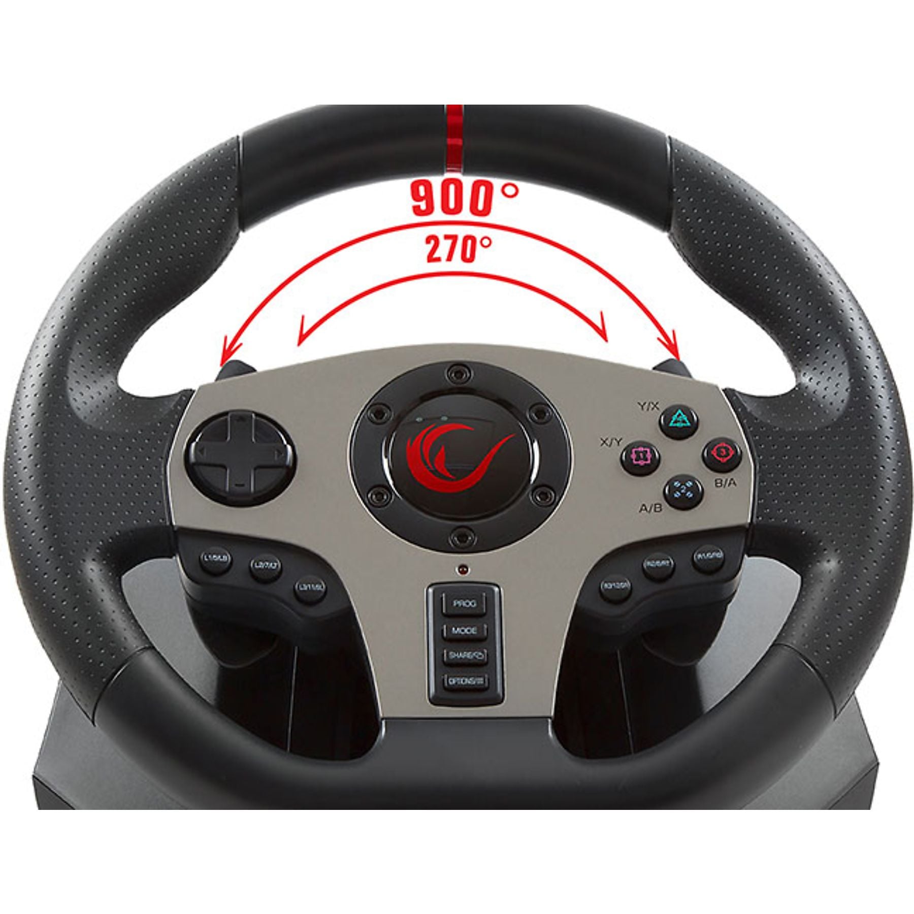 Rampage V900-S PS3/PS4/PC/Xbox/Switch 6in1 Pedallı Gaming Direksiyon - Görsel 2