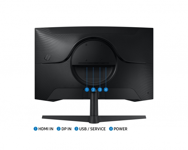 SAMSUNG Odyssey G5 LS27CG552EUXUF 27'' QHD 165Hz 1ms 2K Kavisli VA Gaming Monitör - Görsel 3
